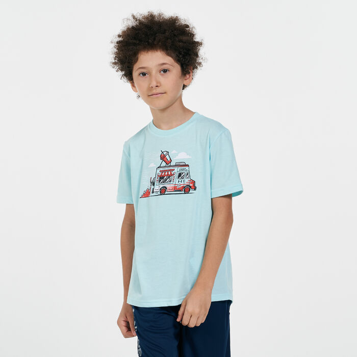 Under Armour Kids' Ice Cream T-Shirt Blue Under Armour Kids' Ice Cream T-Shirt Blue image number 0