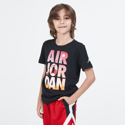 Jordan Kids' Dunk Fade T-Shirt Black