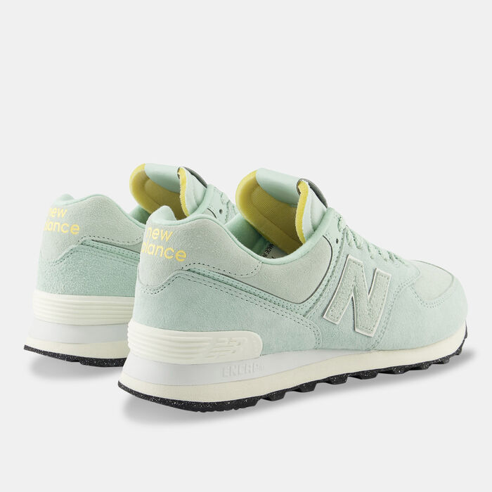 New Balance Women's 574 Shoes Green image number 2
