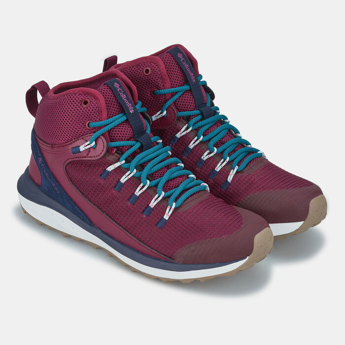 Columbia Women's Alpine&trade; Trailstorm Mid Waterproof Shoe Red image number 1