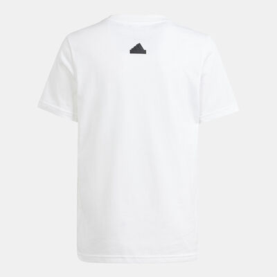 adidas Kids' Future Icons Graphic T-Shirt Beige