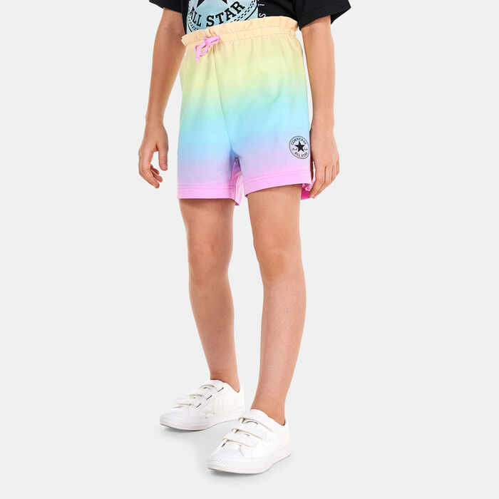 Converse Kids' Printed Paperbag Shorts Pink image number 0