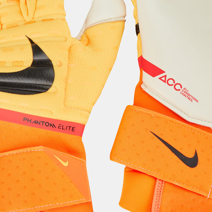 Nike Phantom Elite Goalkeeper Football Gloves Orange Nike Phantom Elite Goalkeeper Football Gloves Orange image number 2