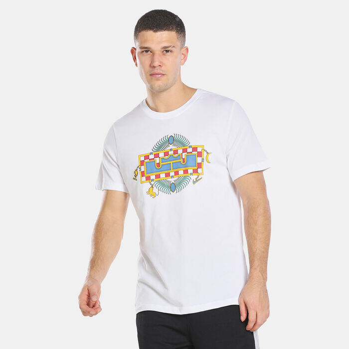 Nike Men's LeBron Basketball T-Shirt White Nike Men's LeBron Basketball T-Shirt White image number 0