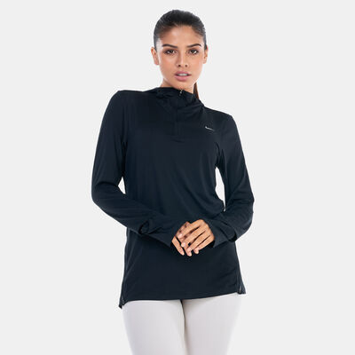 Nike Women's Dri-FIT Swift Element UV Top Black