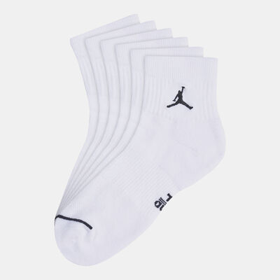 Jordan Everyday Ankle Socks (3 Pairs) White Jordan Everyday Ankle Socks (3 Pairs) White