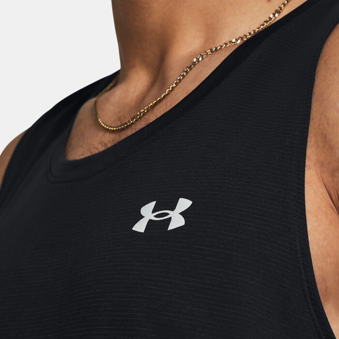 Under Armour Men's Launch Running Tank Top Black image number 2