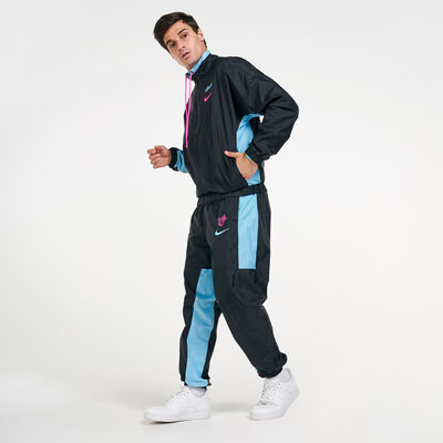 Nike Men's NBA Miami Heat CTS Tracksuit Black