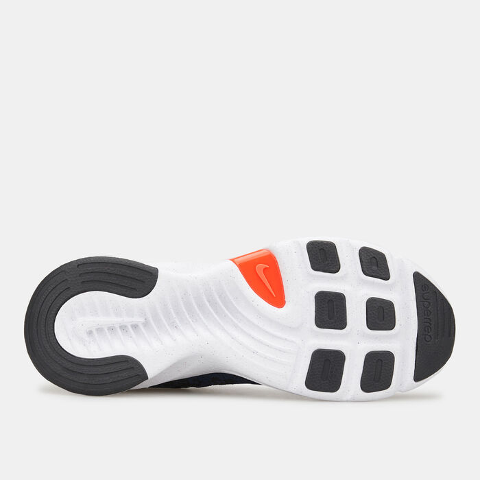 Nike Men's SuperRep Go 3 Next Nature Flyknit Training Shoes Blue image number 4