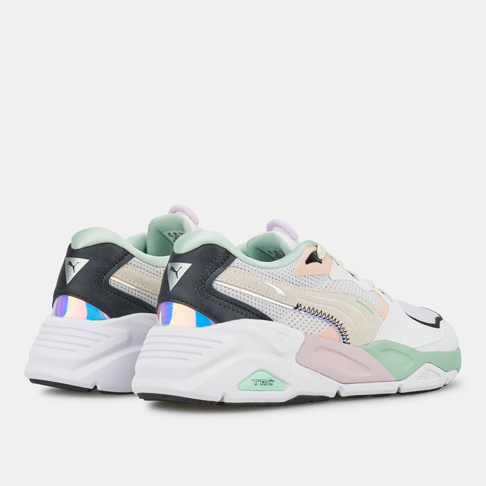 PUMA Women's TRC MIRA Dimensions Shoe White PUMA Women's TRC MIRA Dimensions Shoe White image number 2