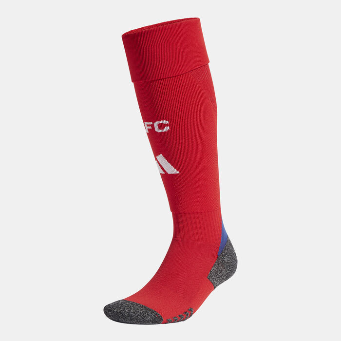 adidas Men's Arsenal Home Football Over-The-Calf Socks - 2024/25 Red adidas Men's Arsenal Home Football Over-The-Calf Socks - 2024/25 Red image number 0