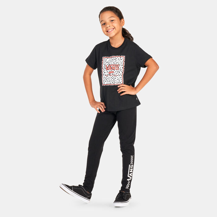 Vans Kids' Dalmation Border T-Shirt (Older Kids) Black image number 2
