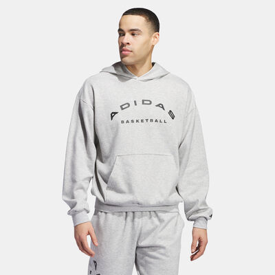 adidas Originals Men's Select Foundation Fleece Hoodie Grey