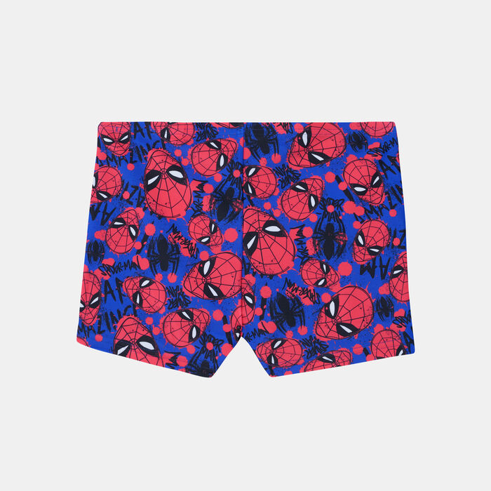 Speedo Kids' Spider-Man Digital Allover Aquashorts Blue image number 1