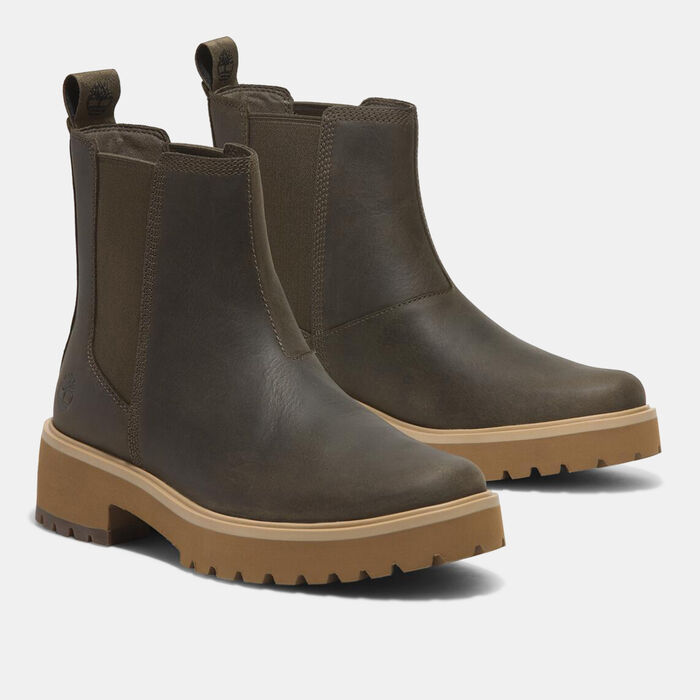Timberland Women's Carnaby Cool Mid Chelsea Boots Green Timberland Women's Carnaby Cool Mid Chelsea Boots Green image number 1