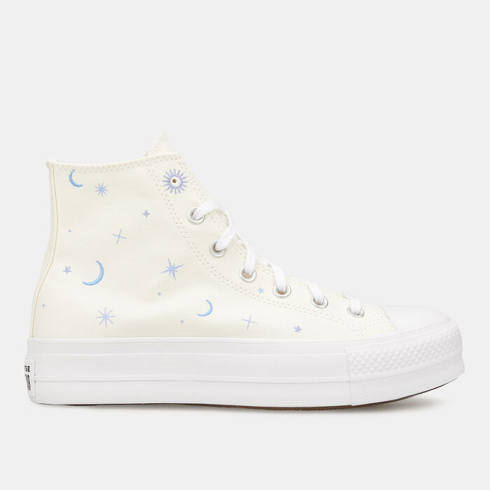 Converse Women's Chuck Taylor All Star Lift High Shoes Beige Converse Women's Chuck Taylor All Star Lift High Shoes Beige image number 0