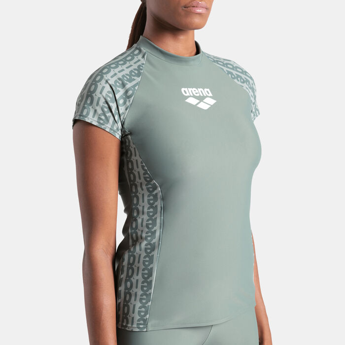 Arena Women's Modesty Swimming Rashguard Multi image number 4