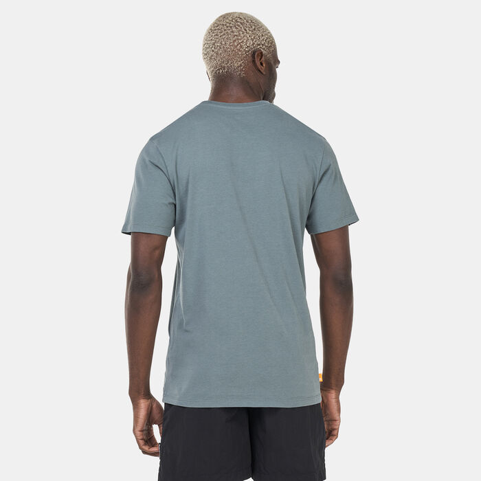 Timberland Men's Boot Logo T-Shirt Green Timberland Men's Boot Logo T-Shirt Green image number 1