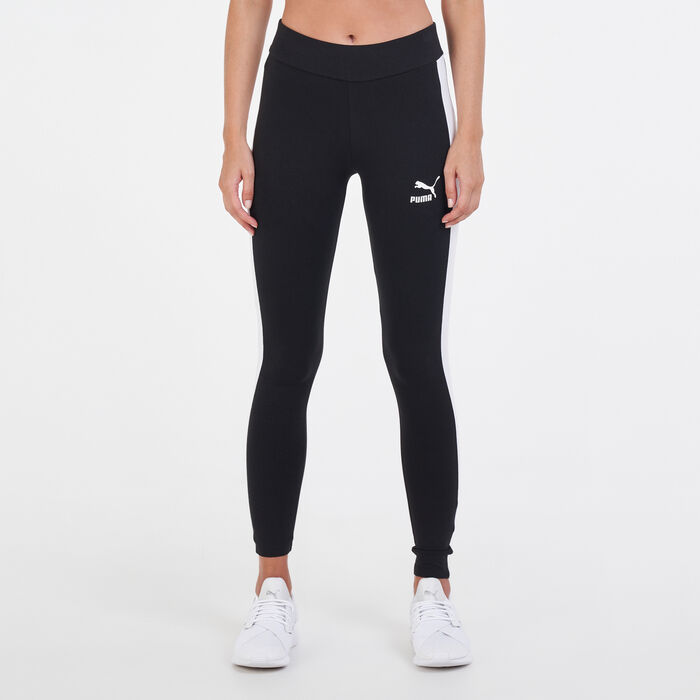 PUMA Women's Iconic T7 MR Leggings Black image number 0