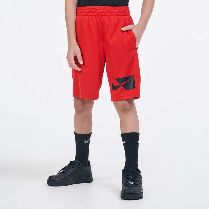 Nike Kids' Dri-FIT Training Shorts (Older Kids) Red Nike Kids' Dri-FIT Training Shorts (Older Kids) Red image number 0