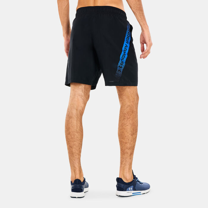 Under Armour Men's UA Woven Graphic Shorts Black image number 1