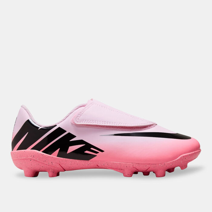 Nike Kids' Mercurial Vapor 15 Club Multi-Ground Football Shoes (Babies and Younger Kids) Pink Nike Kids' Mercurial Vapor 15 Club Multi-Ground Football Shoes (Babies and Younger Kids) Pink image number 1