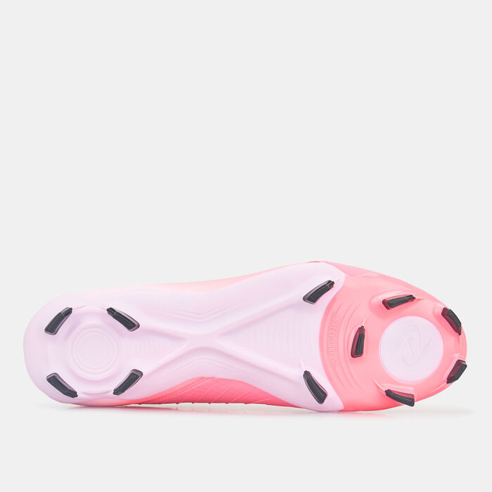 Nike Men's Phantom GX 2 Academy Firm Ground/Multi-Ground Football Shoes Pink image number 3