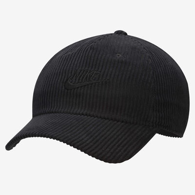 Nike Club Unstructured Corduroy Cap Black