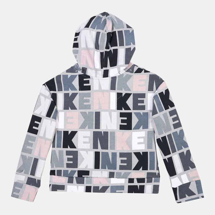 Nike Kids' Snack Pack Pullover Hoodie (Younger Kids) Grey Nike Kids' Snack Pack Pullover Hoodie (Younger Kids) Grey image number 1