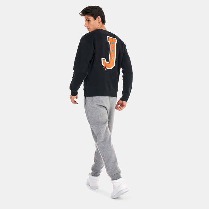 Jordan Men's Gingerbread Man Fleece Sweatshirt Black Jordan Men's Gingerbread Man Fleece Sweatshirt Black image number 2