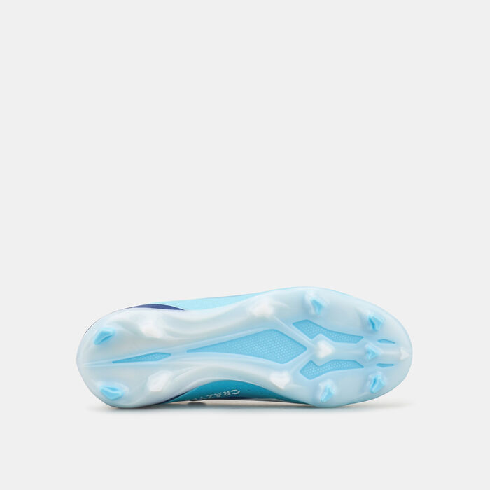 adidas Kids' X Crazyfast Injection.3 Firm Ground Football Shoes Blue adidas Kids' X Crazyfast Injection.3 Firm Ground Football Shoes Blue image number 3