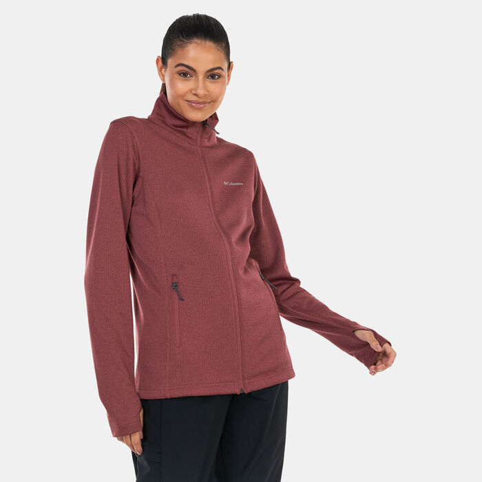 Columbia Women's Park View™ Grid Jacket Red Columbia Women's Park View™ Grid Jacket Red image number 0