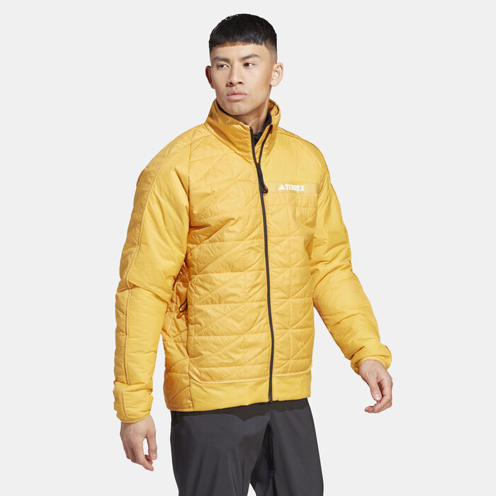 adidas Men's Terrex Multi Insulation Jacket yellow adidas Men's Terrex Multi Insulation Jacket yellow image number 0