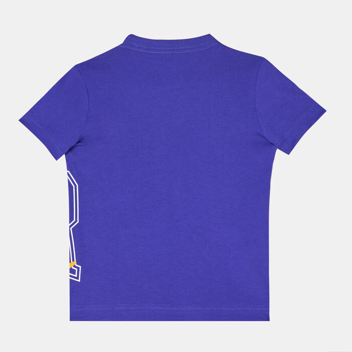 Jordan Kids' Air Rise T-Shirt Purple Jordan Kids' Air Rise T-Shirt Purple image number 1