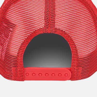 New Era Men's New York Yankees Tonal Mesh A-Frame Trucker Cap Red