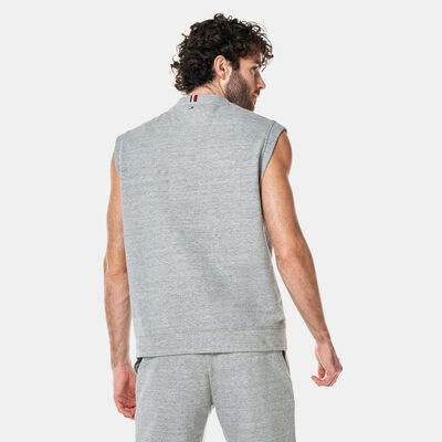 Tommy Hilfiger Men's Graphic Sleeveless Sweatshirt Grey