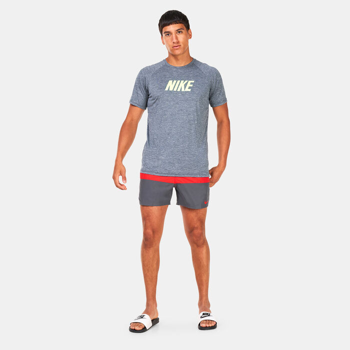 Nike Swim Men's Rashguard Black Nike Swim Men's Rashguard Black image number 2