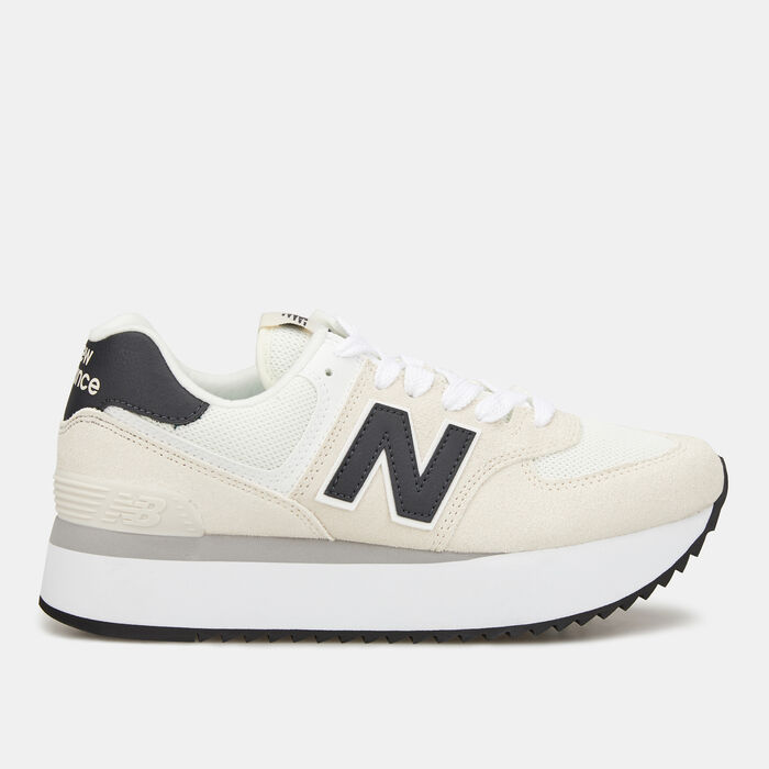 New Balance Women's 574+ Shoes Beige image number 0