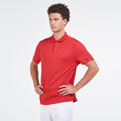 Nike Golf Men's Golf Dri-FIT ADV Tiger Woods Polo Shirt Red Nike Golf Men's Golf Dri-FIT ADV Tiger Woods Polo Shirt Red
