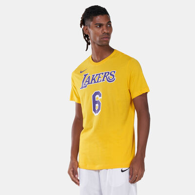 Nike Men's Los Angeles Lakers NBA T-Shirt yellow