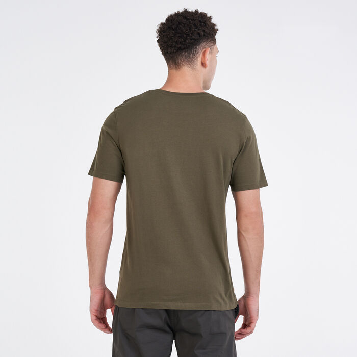 Timberland Men's Outdoor Heritage Camo-Logo T-Shirt Green image number 1