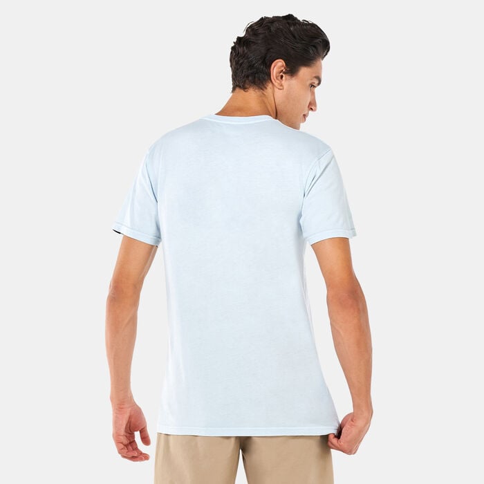 Vans Men's Sketchy Past Premiums T-Shirt Blue Vans Men's Sketchy Past Premiums T-Shirt Blue image number 1