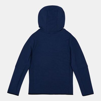 Nike Kids' Sportswear Tech Fleece Hoodie (Older Kids) Blue