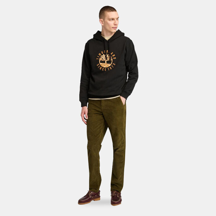 Timberland Men's Holiday Graphic Hoodie Black image number 2