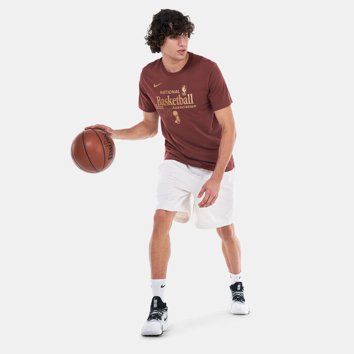 Nike Men's NBA Team 31 Basketball T-Shirt Brown image number 2