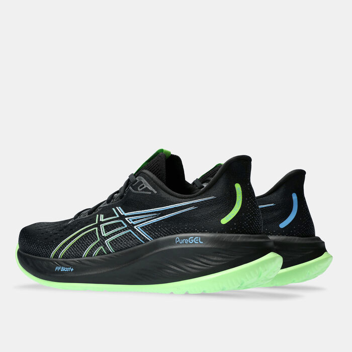 ASICS Men's GEL CUMULUS 26 Running Shoes Black image number 2