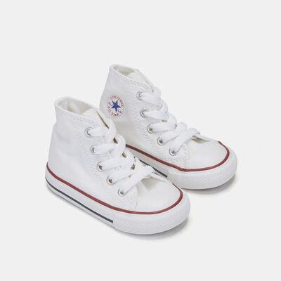Converse Kids’ Chuck Taylor All Star High-Top Unisex Shoe (Younger Kids) White