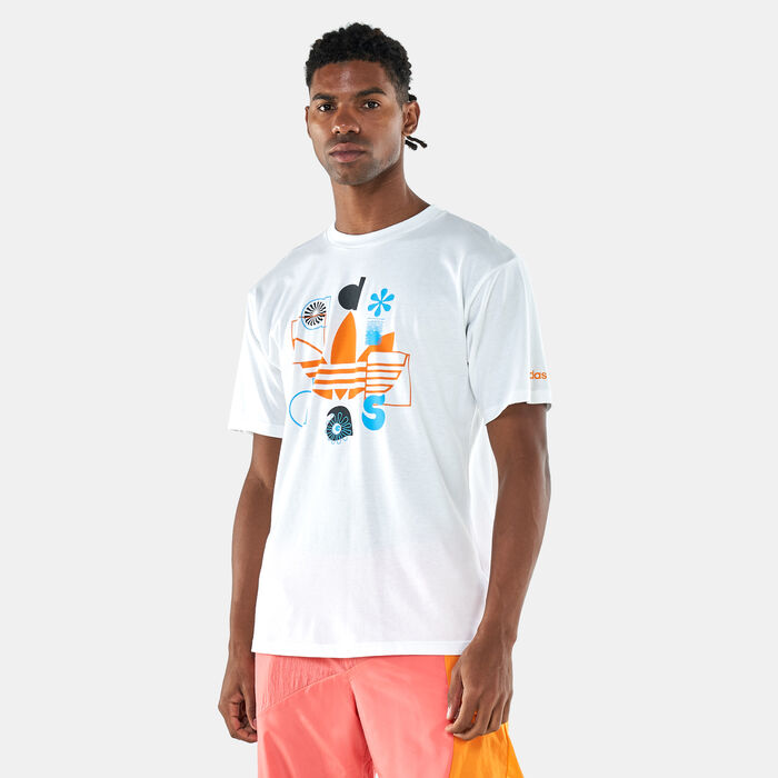 adidas Originals Men's Trefoil T-Shirt White adidas Originals Men's Trefoil T-Shirt White image number 0