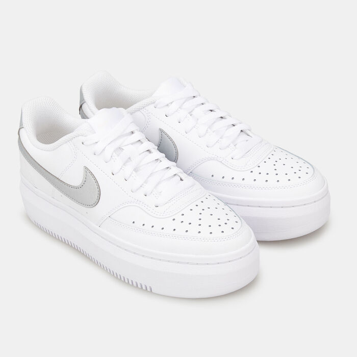 Nike Women's Court Vision Alta Shoe White Nike Women's Court Vision Alta Shoe White image number 1