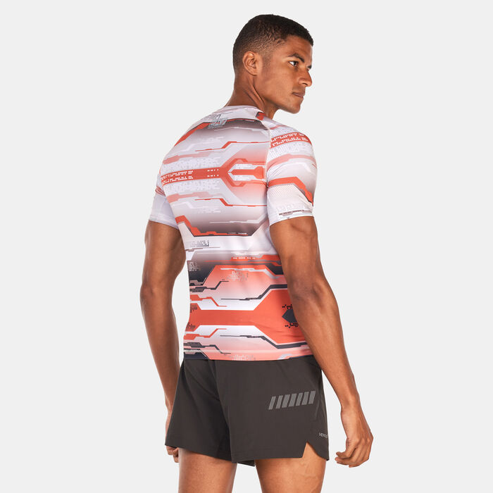 EA7 Emporio Armani Men's Graphic Vigor7 T-Shirt Multi EA7 Emporio Armani Men's Graphic Vigor7 T-Shirt Multi image number 1